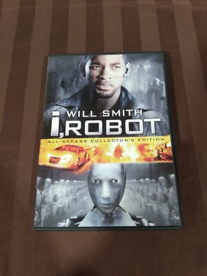 I, Robot (DVD, 2005, 2-Disc Set, Collectors Edition) Will Smith Like New