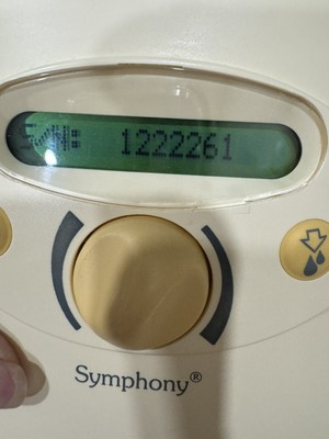 Medela Symphony 2.0 Double Breast Pump  Used 169 Hours