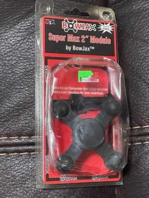 Bowjax Super Size Max Jax Stabilizer Dampener, Black #1068