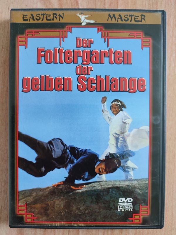 Dvd - Der Foltergarten Der Gelben Schlange