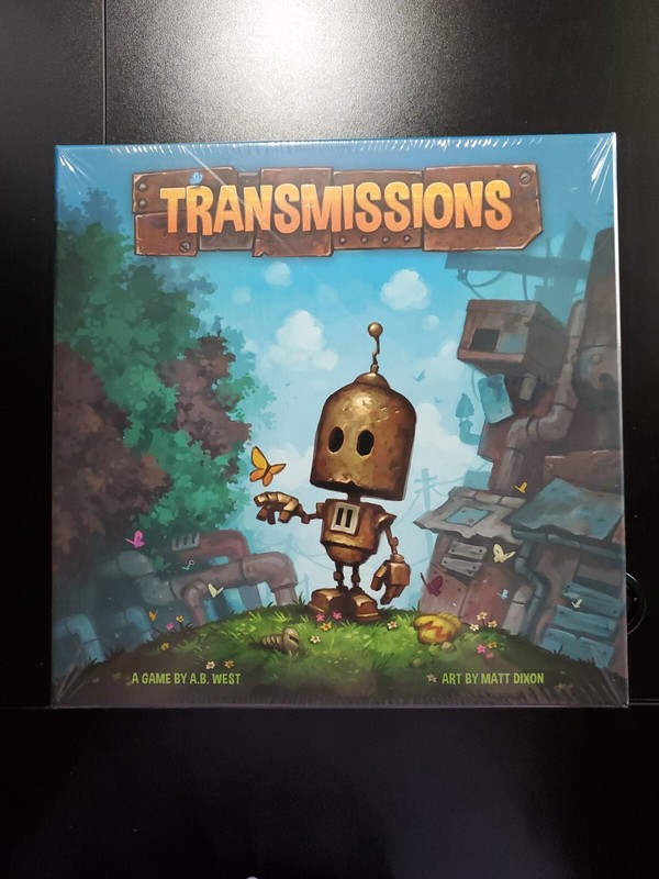 Transmissions (2022) Board Game Board Game Guys