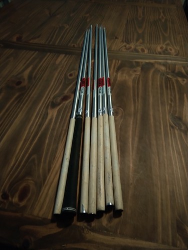 KBS C-Taper Lite 110 Steel Shafts, Stiff Flex, 7 pieces, 4 - PW, .355 Taper Tip
