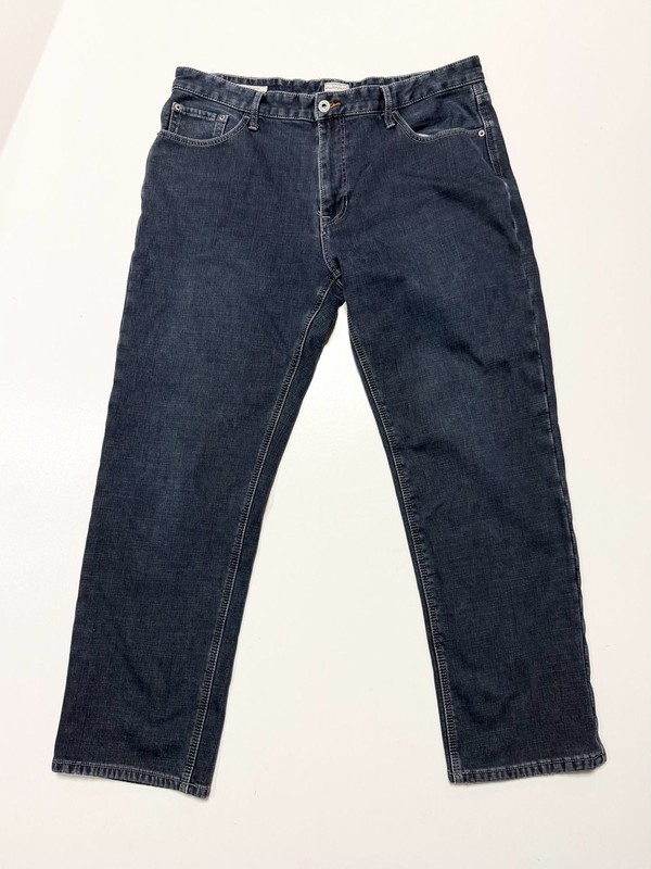 Weatherproof Vintage Lined Jeans Dark Blue Denim Regular Fit Men's heritage