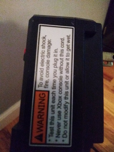 Original Xbox Protection AC Power Cord by Microsoft-USED