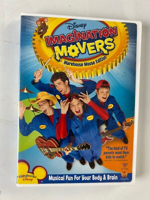Disney Imagination Movers DVD Warehouse Mouse Edition 4 Episodes