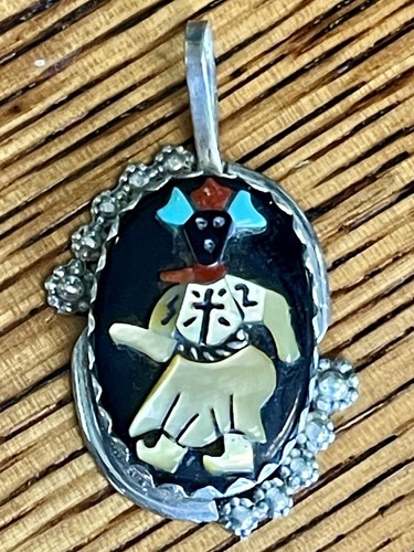 シルバーペンダント #hopi#shaman#ARIZONA#zuni#66 Serpentine Zuni Bear Pendant Indian Jewelry – Indian Summer