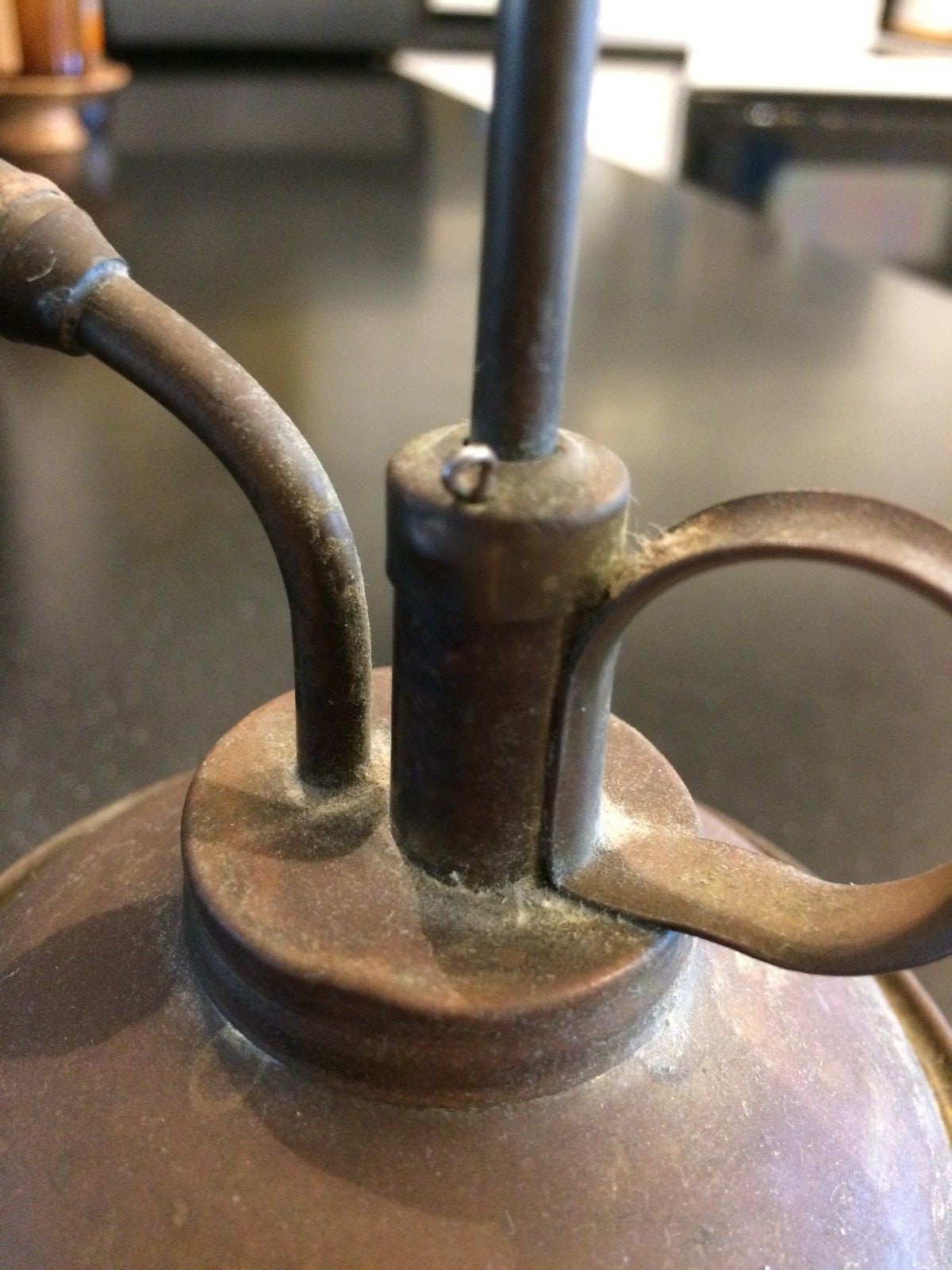 Oil Can Pump Spray Diffuser Three Stars No 747 Hong Kong Thumb Pump with ext