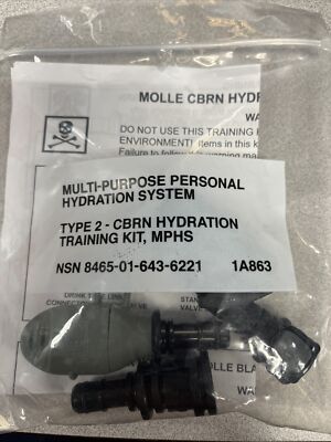 NWT, Multi-Purpose Personal Hydration System, Use With Or Without Mask, Bin Z