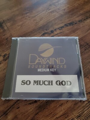 So Much God Greater Vision Medium Key Accompaniment Track Southern Gospel NEW