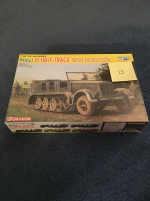 Dragon 6466 Sd.Kfz.7 8t Half-Track Initial Production 1/35 Scale Military Kit 