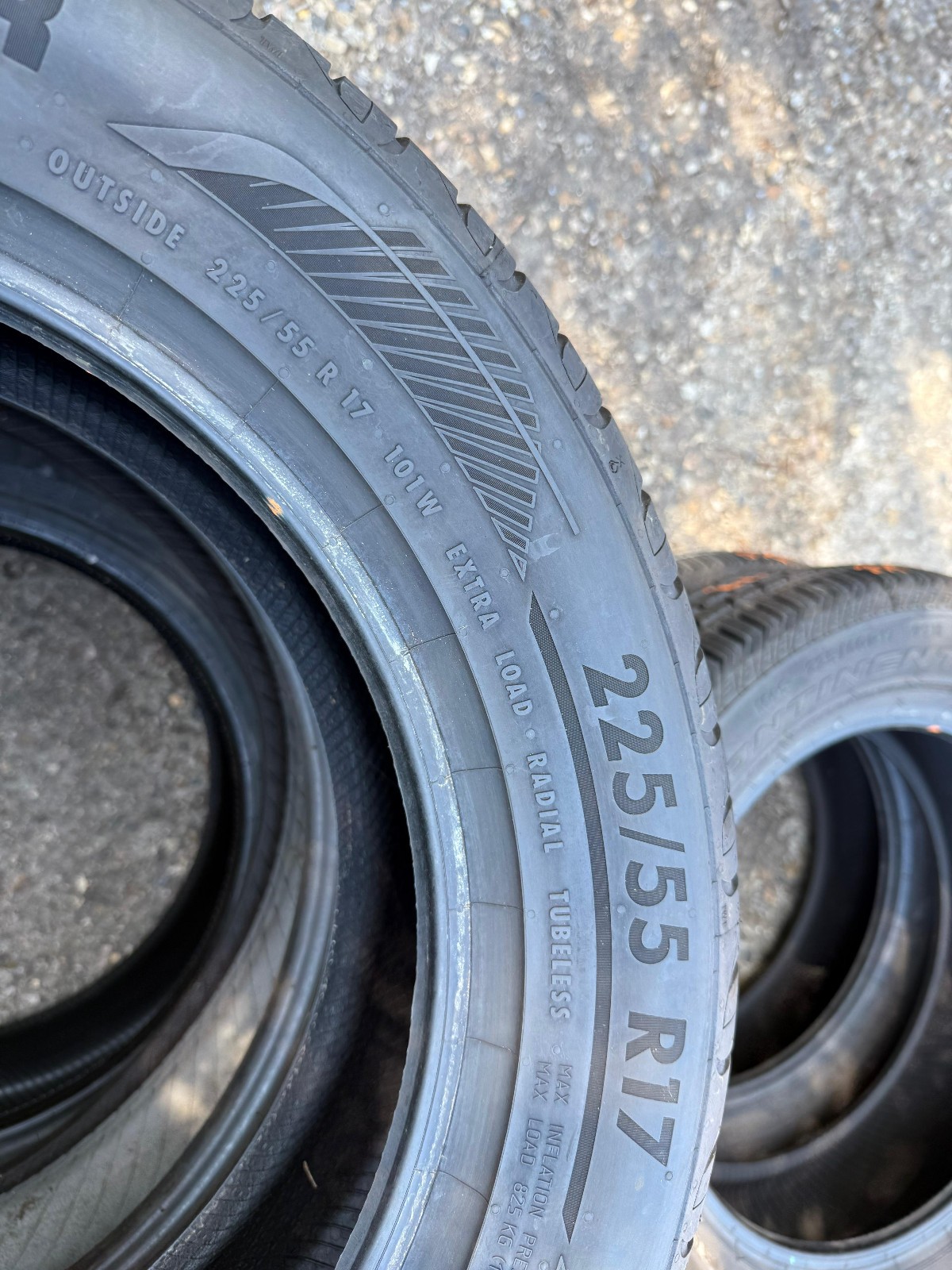 New 225 55 17 Esa Tecar, Spirit Pro, XL, 101W, x1 Tyre (F1_tyres) L3749