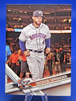 2017 TOPPS UPDATE US9 GEORGE SPRINGER SP SHORT PRINT VARIATION HOUSTON ASTROS