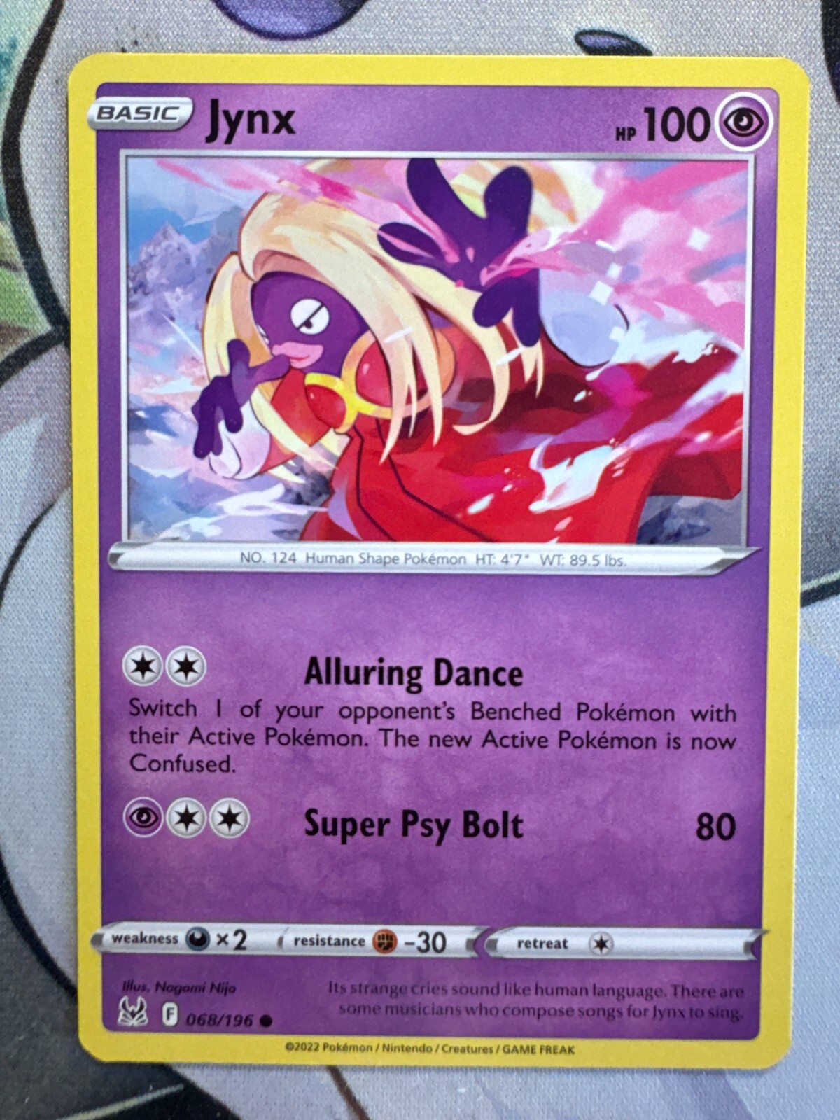 Jynx Non Holo English Pokemon TCG BKAA302 | eBay