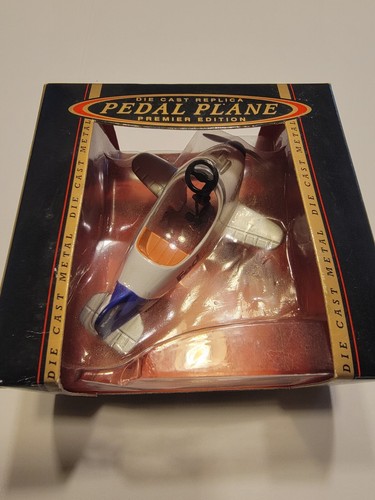 4” FEDEX DIECAST PREMIER EDITION PEDAL PLANE collectible NEW