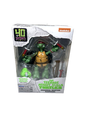 Raphael Teenage Mutant Ninja Turtles 40th Original Sketch 4'' Figure Playmates