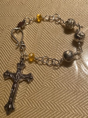 7  Rosary Bracelet, By Tessa s Treasures LLC, Read