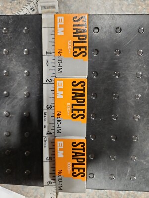 FREE SHIP!!! 3000  3 BOXES 1,000  MINI #10 STAPLES FOR SWINGLINE TOT 50 STAPLERS