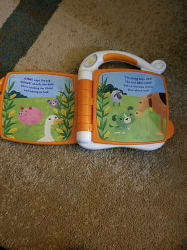 Leapfrog Tag Jr Hide And Seek At The Farm Baby Toddler Learning Talking Book Toy