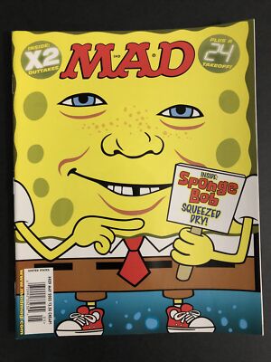 MAD MAGAZINE￼ #429 May 2003 SpongeBob SquarePants 24 Takeoff
