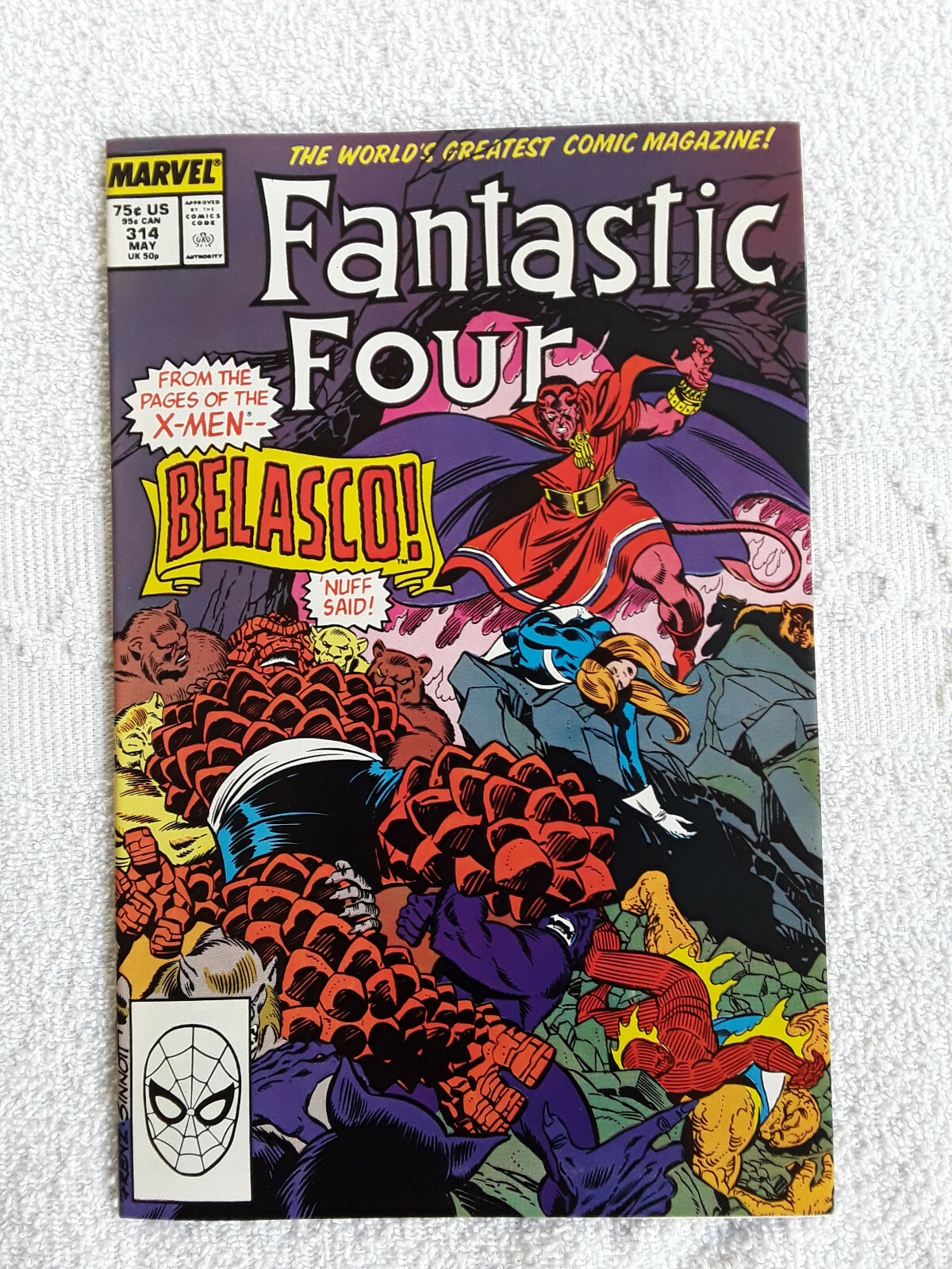Fantastic Four #314 (May 1988, Marvel) VF 8.0 | eBay