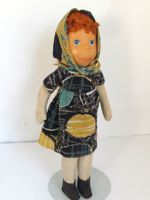 Vintage Poor Pitiful Pearl Cloth Doll Possible Prototype Salesman Sample 1950s