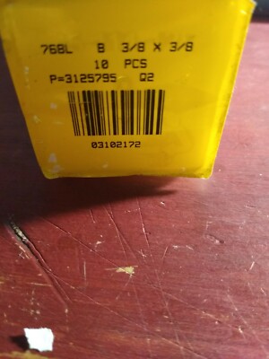 3/8'' Tube x 3/8'' NPT Ham-Let Union Brass Fittings Compression Fittings NEW 6-PC