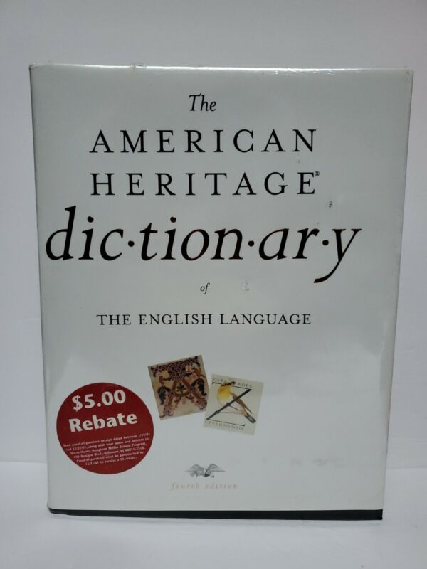 The American Heritage Dictionary of the English Language, Fourth Edition Sealed