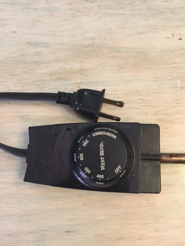 West Bend WB#9 Heat Control Probe 1200w E84820-78TT0010 Replacement Part Cord