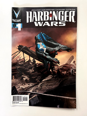 VF Harbinger Wars #1 1:50 Zircher Variant Cover - Valiant - Very Scarce!