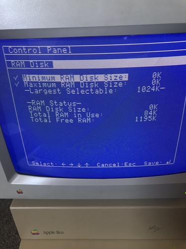 Apple IIgs System With Floppy Emu Drive.