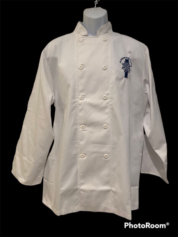 Le Cordon Bleu Paris Culinary Program Chef Coat Uniform Cooking Jacket Medium