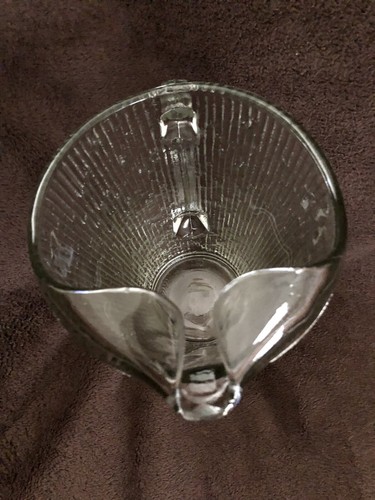 Vintage Anchor Hocking Clear Soreno PItcher 64 0z