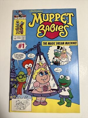 MUPPET BABIES #1 1992 Harvey Comics The Magic Dream Machine