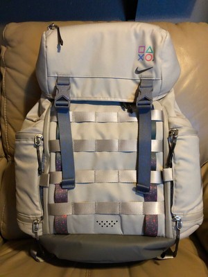 Nike Playstation Paul George PG 2.5 Backpack X SONY BA6121-010 Wolf Grey