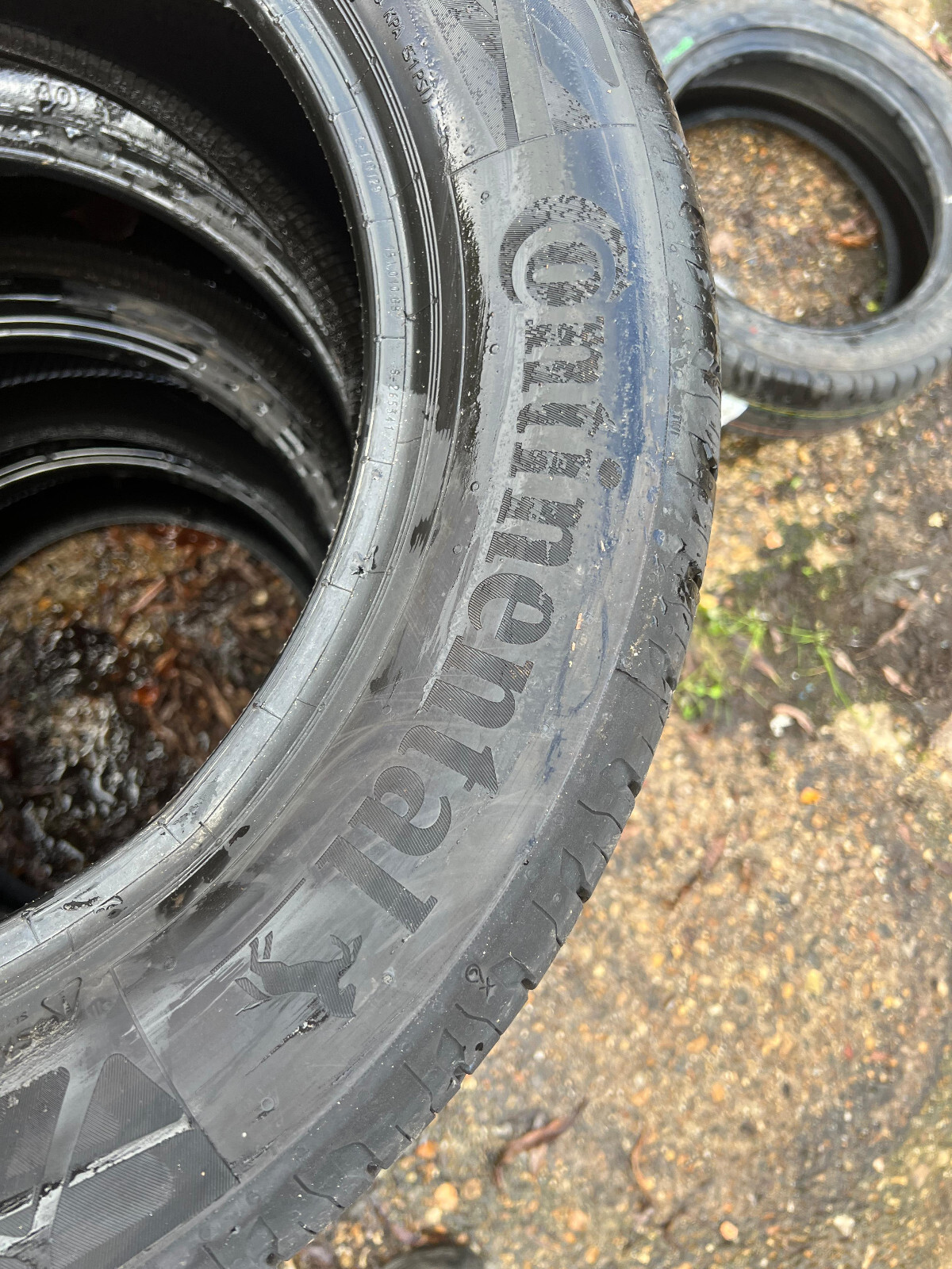 New 235 55 18 Continental, EC 6, AO, 100V, x1 Single Tyre (F1_tyres) YD043