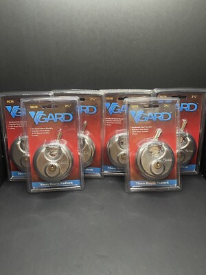 Lot Of 6 Move N Store Vgard Heavy Duty Padlocks 70mm-Brand New
