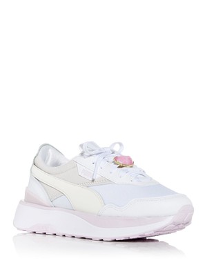 Женские кроссовки PUMA White 1 Platform Crystal Tongue And Cruise Platform 9.5