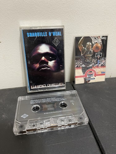 Shaquille O'Neal Cassette Tape Album Shaq Diesel Rap Hip-Hop