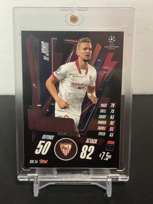 Luuk De JONG | 2020-21 Topps UEFA Champions League #SKI 14 🔥 Sevilla 