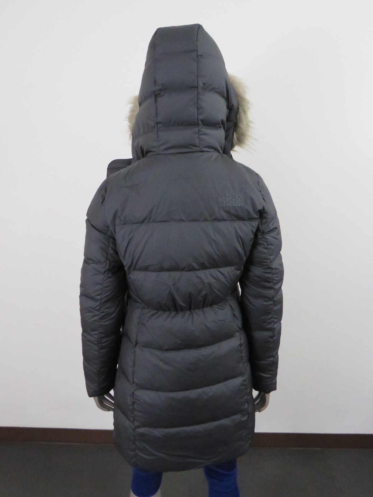Pre-owned The North Face Womens  Dealio Insulated 550-down Winter Parka Jacket - Black In Tnf Black