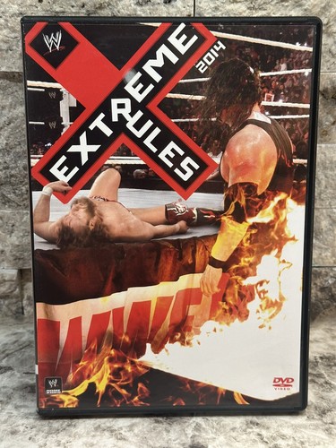 WWE Extreme Rules 2014 DVD John Cena Vs Bray Wyatt Steel WWE Extreme Rules 2014 DVD John Cena Vs Bray Wyatt Steel