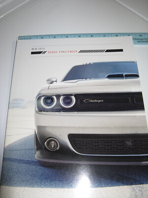 2015 DODGE CHALLENGER SALES Brochure 56 page ORIGINAL literature-NEW