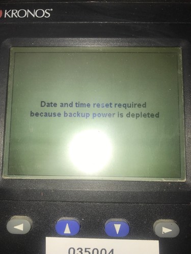 Kronos System 4500 Time Clock 8602800-001