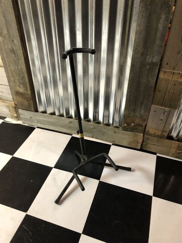 Musician'S Gear Electric Acoustic And Bass Guitar Stand Black