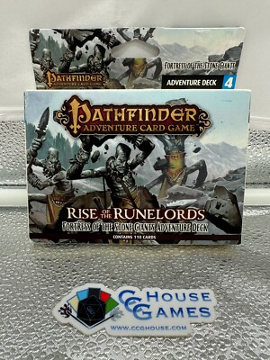 Pathfinder: RotR Fortress of the Stone Giant Adventure Deck 4 SEALED *CCGHouse*