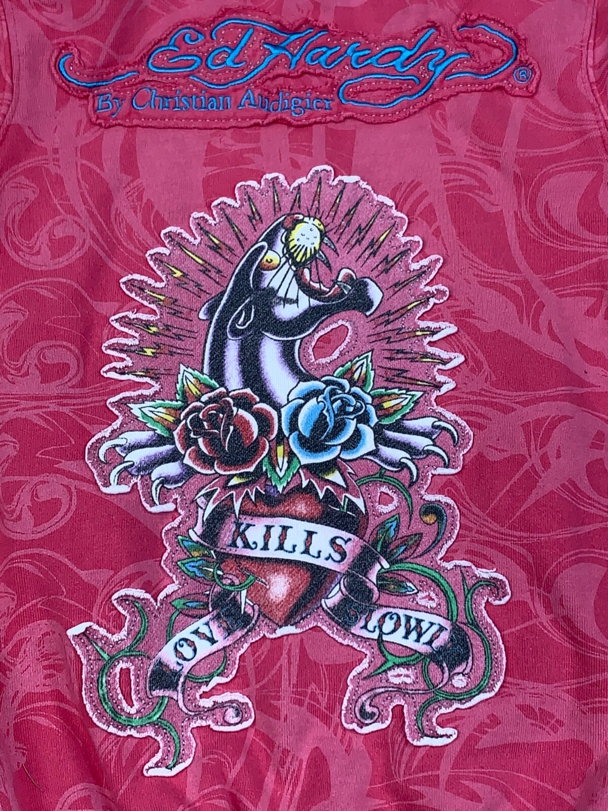 Christian audigier ピンクレディースパーカー $_57.JPG?set_id=880000500F