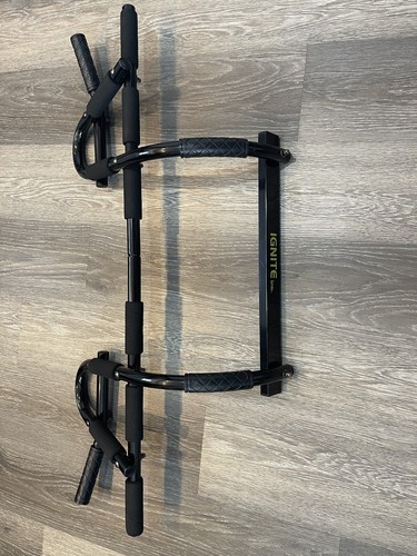 IGNITE Multi-Grip Pull-Up Bar: Up To 300 LBS & 32” Wide Door