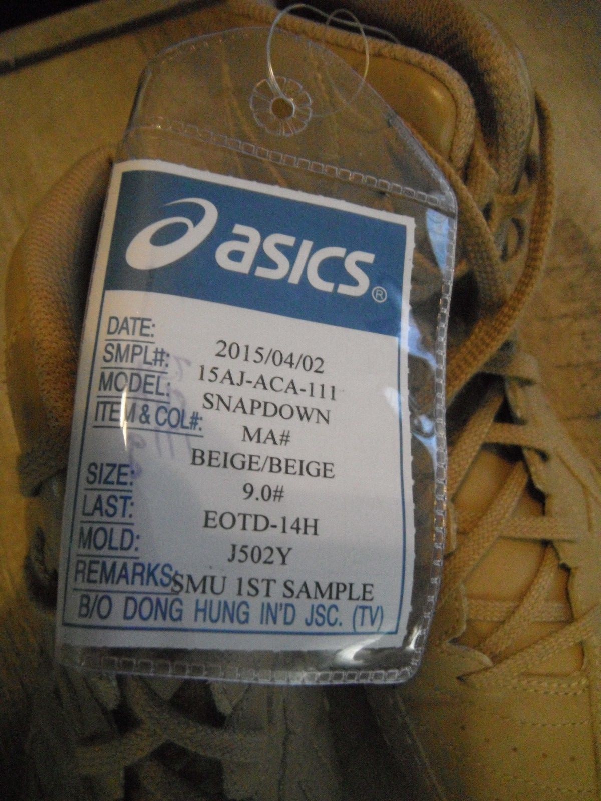 Asics Snapdown Sample Wrestling Shoes- RARE