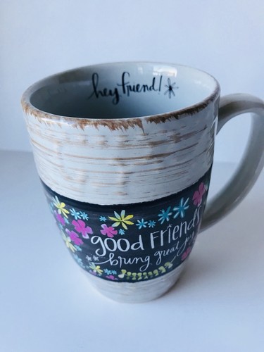 Good Friends Bring Great Joy Mug-Brownlow Gifts- New