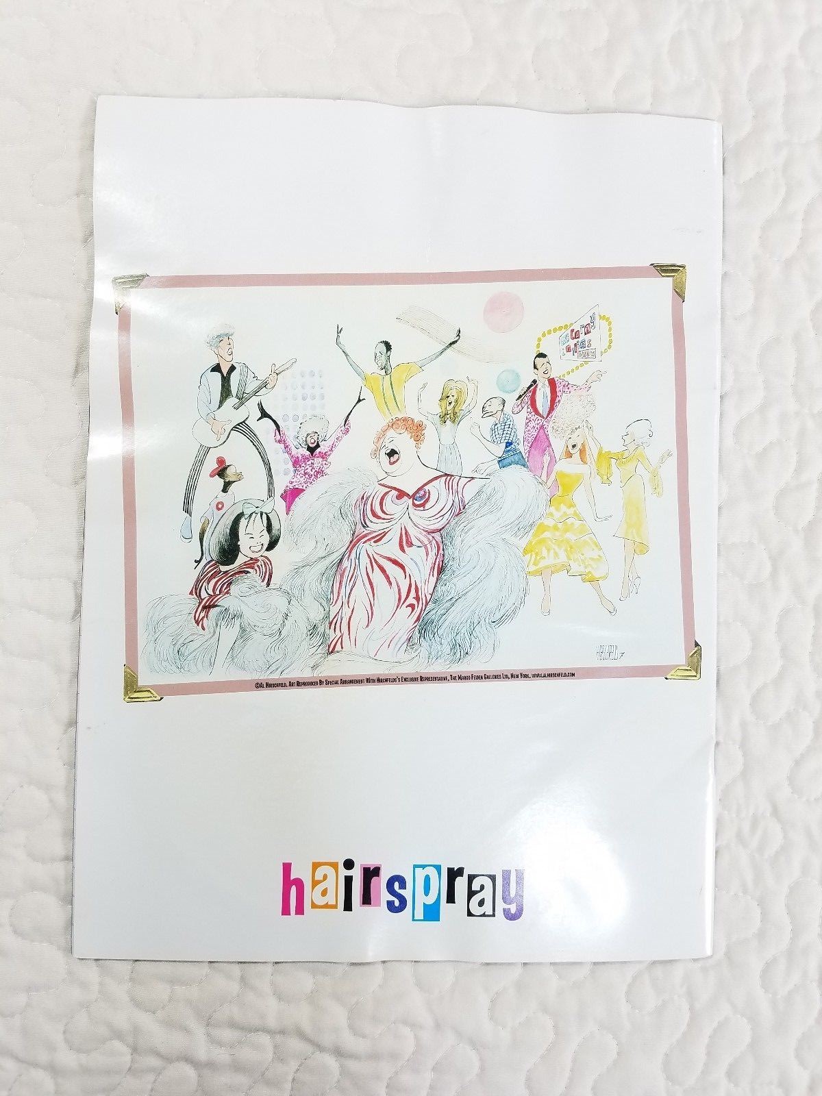 Hairspray Hair Spray Theater Musical Program Photo Souvenir Book 2002